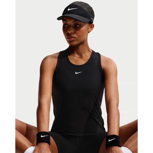 Nike Tops - Nike Court Black Dri-FIT Tennis Tank Top Size Small
